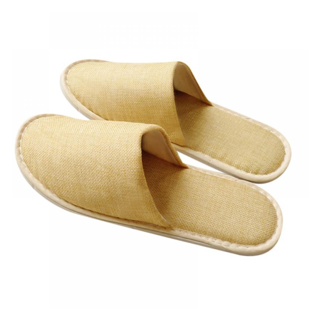 Hotel Spa Slippers Closed Toe Home Guest Slippers for Adult 20 Pairs for Men and 