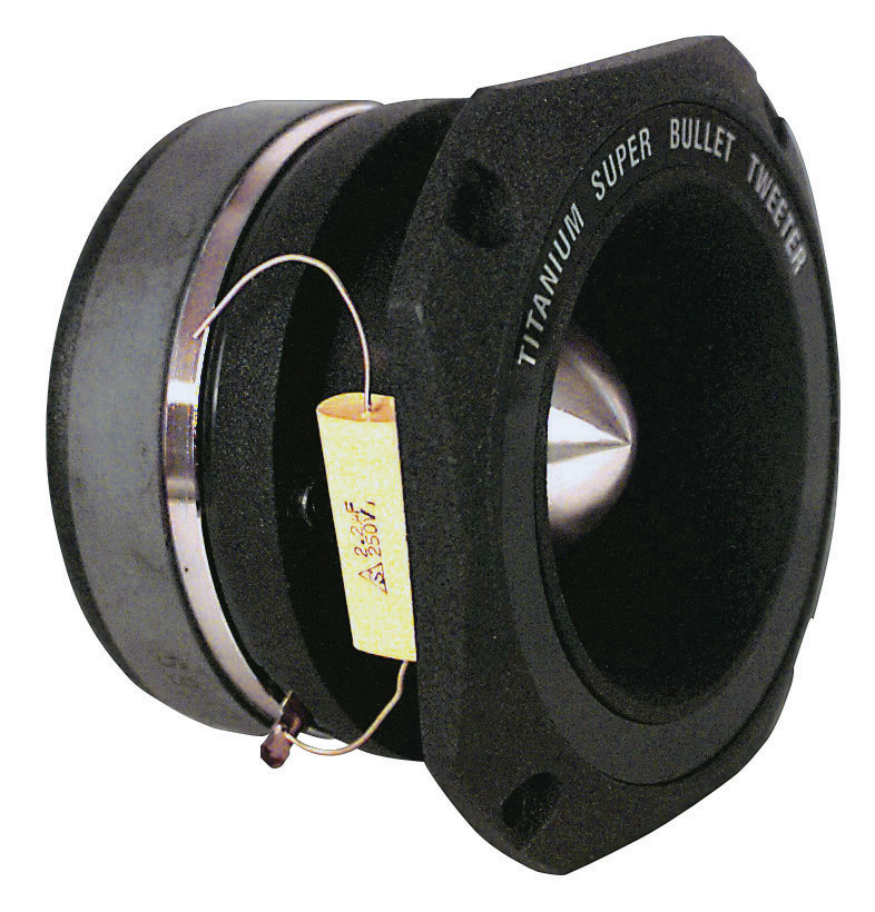 New Pyramid TW36 7/'/' x 3/'/' 400 Watts Wide Dispersion Horn Tweeter Car Audio