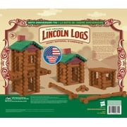 Lincoln Logs 100th Anniversary Collectible Tin, 111 Pieces, Model Building Kit