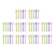 thumbnail image 1 of 50 espátulas cosméticas desechables para maquillaje facial, crema, cuchara con punta esmerilada, colores variados para mezclar y muestrear., 1 of 14