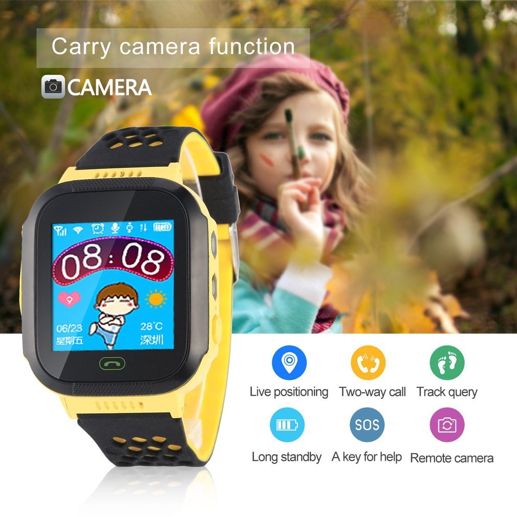 Phone Book Base Station Positioning Multifunction Children Smart Watch by