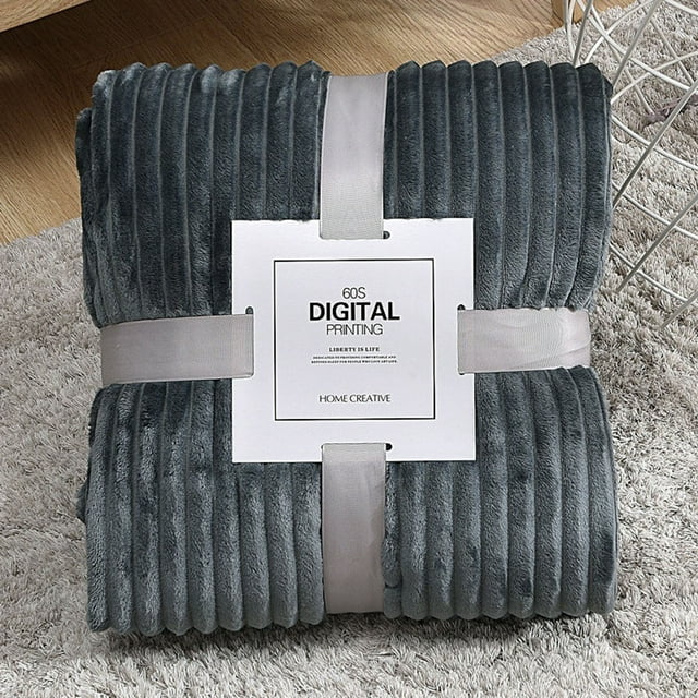Couverture Douce pour Canapé et Lit Utilisation Confortable Idéal pour la Climatisation