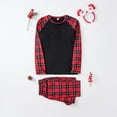 thumbnail image 2 of Herrnalise Christmas Pajamas For Family Matching Family Sets Christmas Casual Printed Top With Bottom Outfits Home Wear Matching Christmas Pjs For Family Black-Mom, 2 of 6