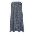 thumbnail image 3 of Summer Dresses for Women Beach Boho Sleeveless Vintage Floral Flowy Shirt Tank Sundresses Plus Size Casual Loose Vacation Dress, 3 of 5