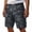 Gray-Y5, variant on Men's Camo Cargo Shorts Multi Pocket Elastic Waist Short Pants Button Down Ripstop Straight Leg Camo Cargo Shorts Casual Relaxed Fit Wild Outdoor Work Joggers,Gray M