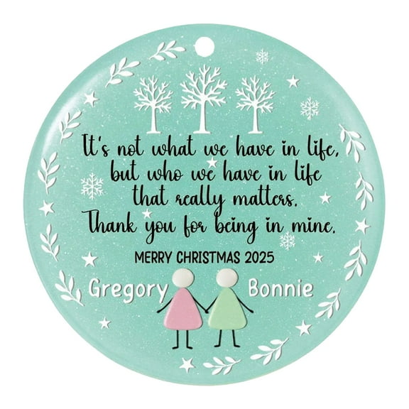 BNNG Gifts for Friend Engraved Acrylic - Personalized Birthday Christmas Keepsake for Best Friends, Couples, Women, Men, Unique Anniversary Holiday Decor, Friendship Day Gift Idea