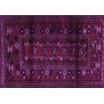 thumbnail image 1 of Ahgly Company Indoor Rectangle Persian Purple Traditional Area Rugs, 8' x 10', 1 of 4