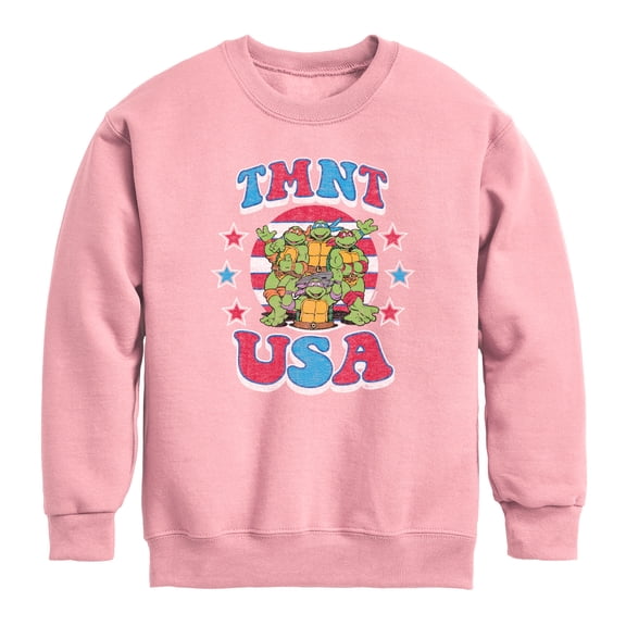 Teenage Mutant Ninja Turtles - Usa - Youth Boys Crew Fleece Sweatshirt