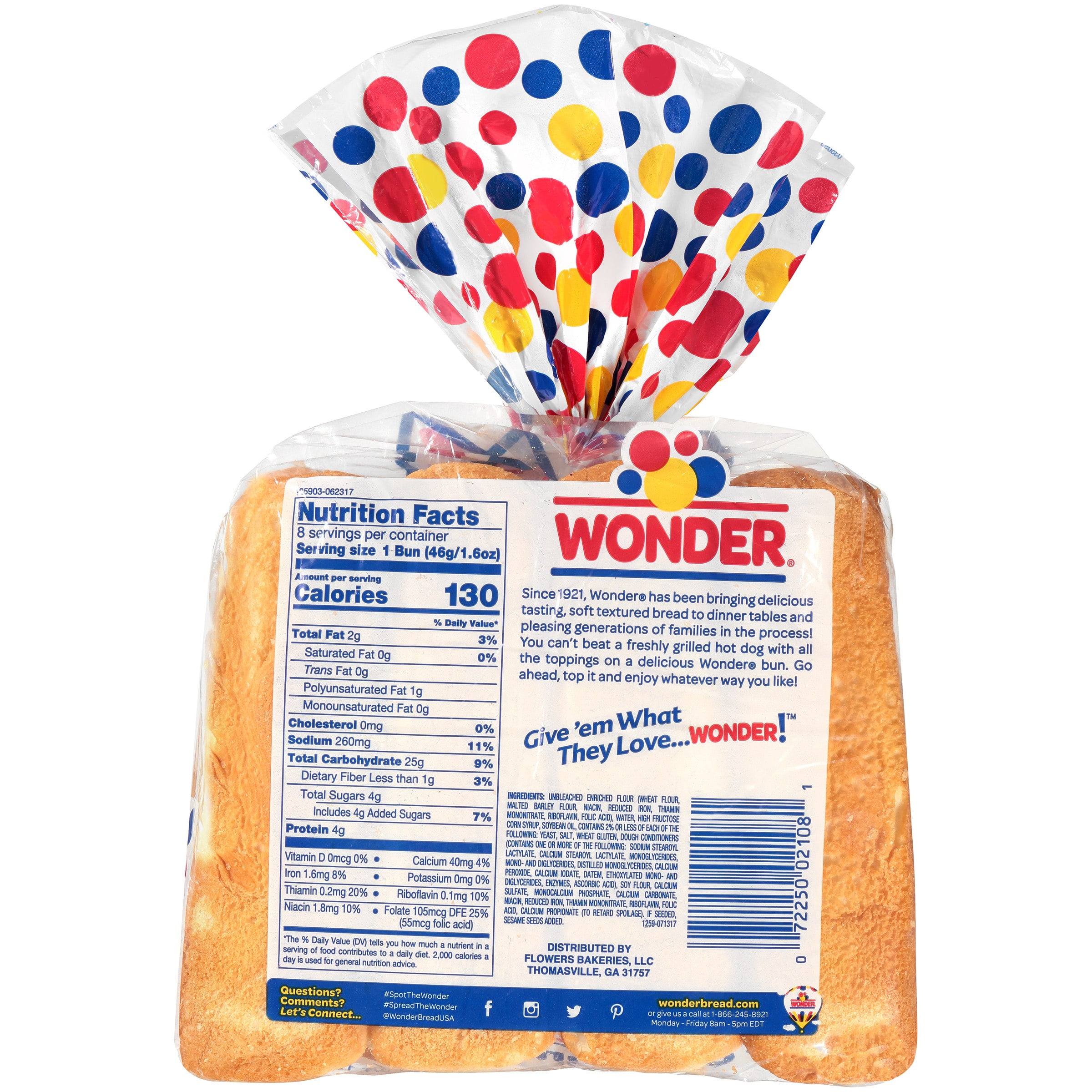 Wonder Bread Nutrition Facts Bios Pics