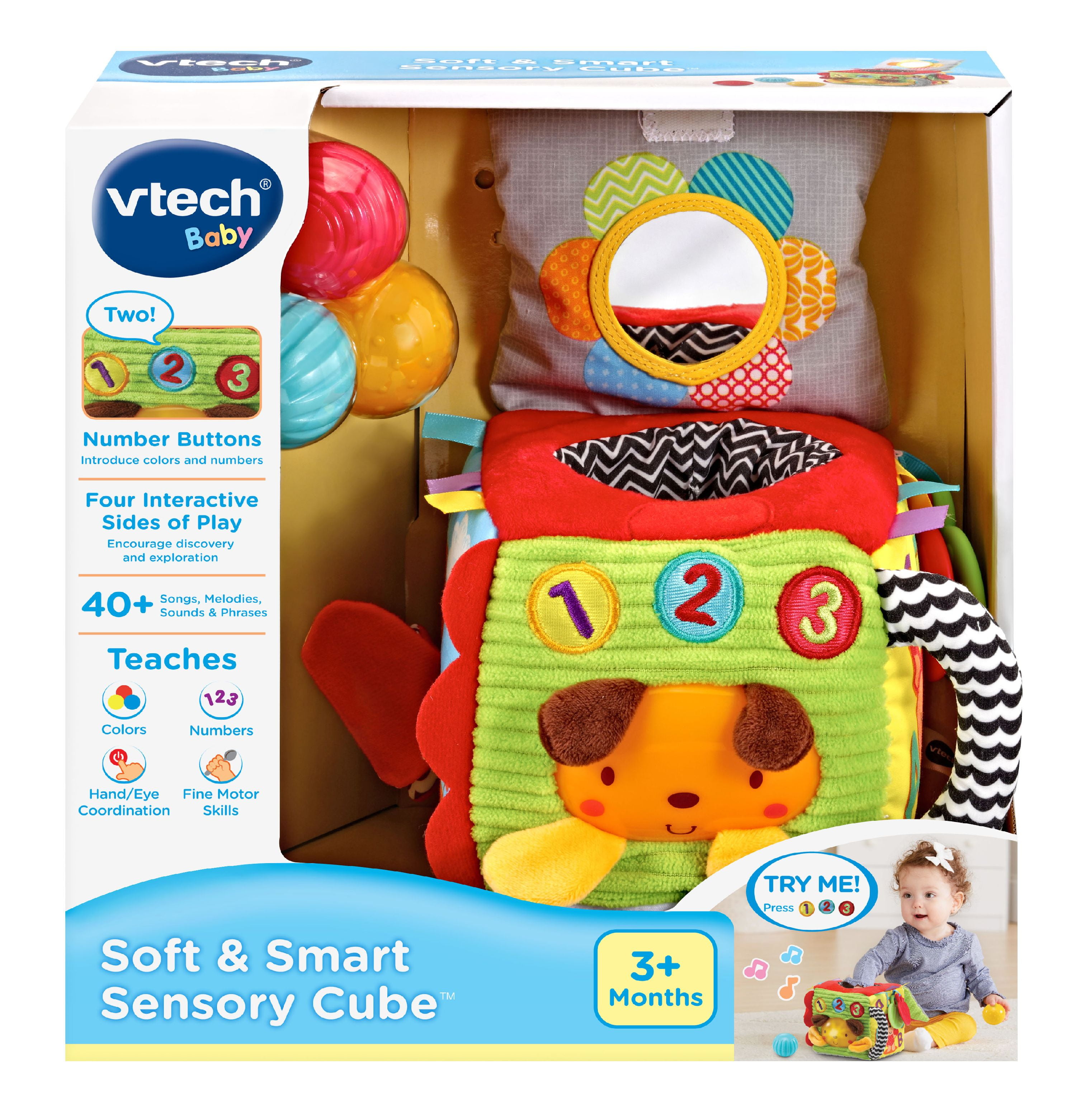 soft cube baby toy