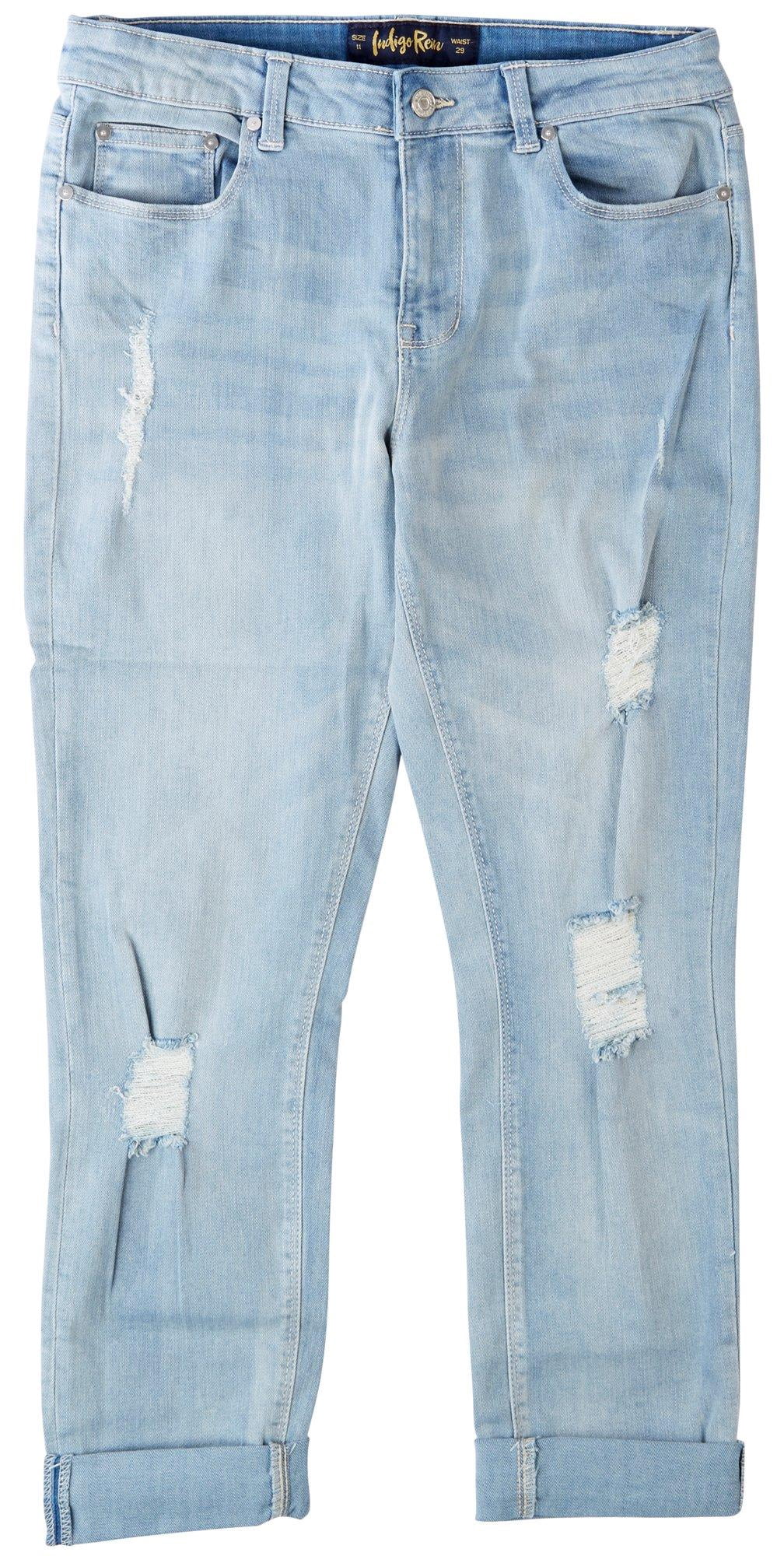 Girls Pull-On Skinny Denim Jeans 