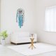 thumbnail image 4 of Ventas promocionales Atrapasueños para niños, Atrapasueños azul mapache Decoraciones colgantes de pared hechas a mano para el dormitorio de la habitación de los niños, 4 of 5