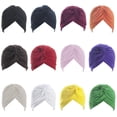 thumbnail image 4 of Alice 12 Pcs Women Turban Sun Cap Assort Color Head Cover Hat, 4 of 6