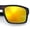 Matte Tortoise Frame - Orange Mirror Lens, variant on SA106 Polarized Rectangular Sport Sunglasses for Men UV400 Mirrored Lightweight Metalic Grey Frame - Silver Mirror