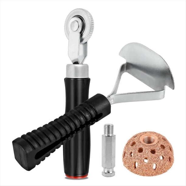 Herramientas para Reparación de Neumáticos de Coche, Camión, Motocicleta, Rodillo para Parchar Neumáticos, Rueda Pulidora de 42 mm, Cabezal de Pulido, Raspador de Neumáticos.