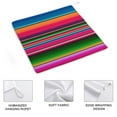 thumbnail image 3 of Mexican Blanket Striped Fiesta Serape Towels for Bathroom, Kitchen, Gym, Towels, Soft, Highly Absorbent, Hanging Towel with Hanging Eyelet, 3 of 8