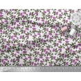 thumbnail image 3 of Soimoi Poly Georgette Tissu Feuilles & Imprimé Floral Bloc Tissu par Yard 52 Pouces de Large, 3 of 3