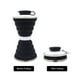 thumbnail image 3 of 500mL Fitness al aire libre Montar Botella de agua Deporte Plegable Hervidor de silicona suave, 3 of 7