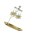 thumbnail image 1 of Rotary Rotating Tea Light Candle Holder Candle Holder Tray Living Room Snowflakes, 1 of 9