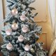 thumbnail image 5 of ¡Liquidación! Adornos navideños Taotanxi de terciopelo - 6 bolas irrompibles de 8 cm para árbol de Navidad, ideal para bodas, fiestas y decoración navideña (caja de regalo), color blanco., 5 of 7