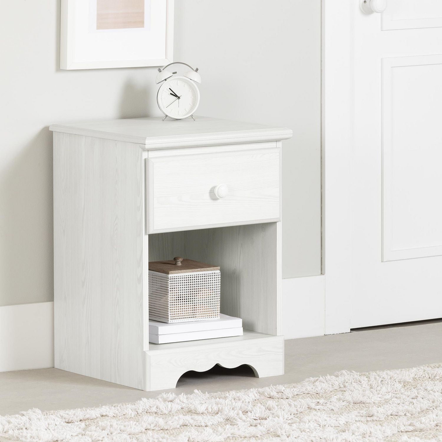 South Shore Summer Breeze Table de chevet 1 tiroir