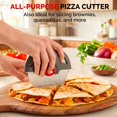 thumbnail image 4 of Cortador de pizza UHIYEE con hoja de acero inoxidable de 4,3", 4 of 8