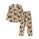 thumbnail image 1 of Balery Rooster Pijama para Hombre de Dos Piezas con Manga Larga, Conjunto de Dormir y Descanso Suave con Bolsillos-Medium, 1 of 7