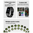 thumbnail image 4 of VAYKAL Smart Watch Fitness Tracker for Android and iPhone Multiple Sports Modes Pedometer Timer Stopwatch Make/Answer Calls Message Notifications IP68 Waterproof, 4 of 20