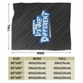 thumbnail image 3 of Hampton University Ultra-Soft Micro Fleece Blanket Multi-Size Flannel Blanket, 3 of 7