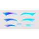 thumbnail image 1 of Fiudx Ofertas Del Día Pegatinas Para Delineadores De Ojos Europa Y Estados Unidos, Una Variedad De Pegatinas Para Párpados Dobles, Pegatinas Para Delineadores De Ojos, 1 of 2
