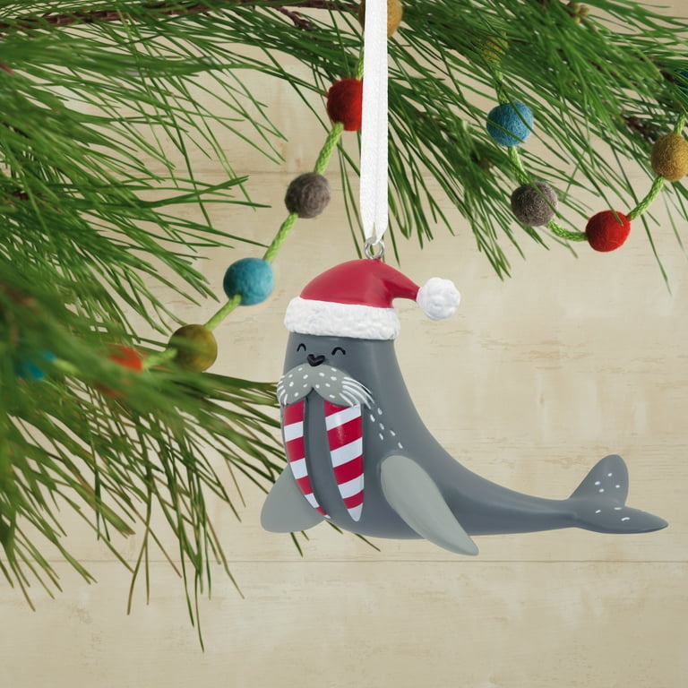 Hallmark Ornament Festive Walrus Walmart Exclusive