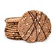 thumbnail image 1 of Macrofibra Integral Galleta Oblea Avena Amaranto Chocolate Semiamargo - Sin Azucar, Vegano, Sin Gluten, Sin Lactosa, Macrobiotico e Integral, Alto en Fibra 5 botes c/12 pzas., 1 of 8