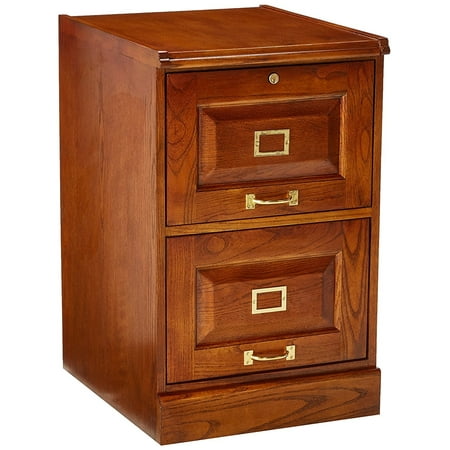 Coaster Furniture Warm Honey Locking 2 Drawer File Cabinet