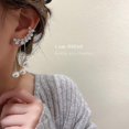 thumbnail image 4 of Nuevos pendientes de circón de diseño de moda con personalidad para mujer, pendientes ligeros de lujo con borlas de perlas para mujer Feliz Sencillez, 4 of 4