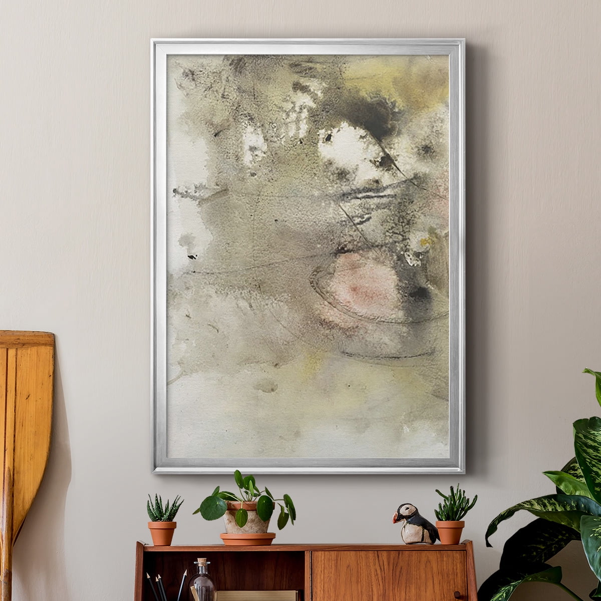 Soft Inspiration I Premium Framed Print, in Gold, Black, or Silver - Ready to Hang
