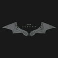 thumbnail image 2 of Girl's The Batman Batarang Logo  Graphic Tee Black X Small, 2 of 4