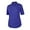 Kalvin Blue, variant on Monterey Club Women's Melange Jersey Performance Sport Golf Polo Shirt #2390