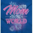 thumbnail image 2 of Best Mom in the World Cute Floral Women Plus Size Crewneck Sweatshirt Brisco Brands 2X, 2 of 5