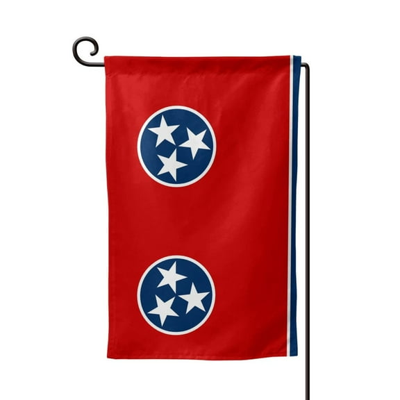 Tennessee Flag Garden Flag Double Sided Small Flag Yard Home Decorative Flags Banner 12.5 x 18 Inch Square