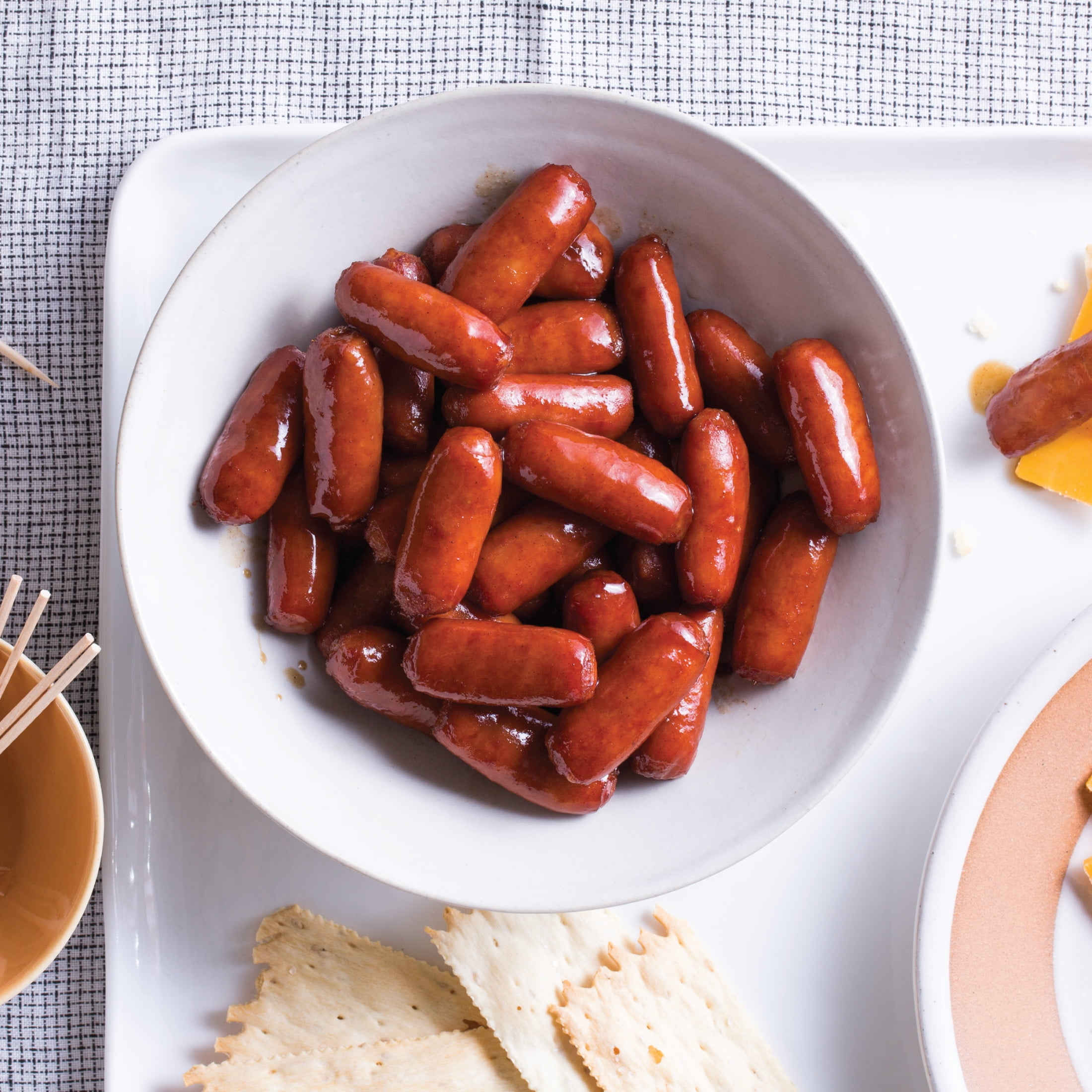 Hillshire Farm Cheddar Lit'l Smokies Smoked Sausage Links, 13 oz