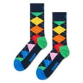 thumbnail image 6 of Happy Socks 4 Pack Unisex Socks, Gift Box, Mixed Colours Multi 41-46 (Uk 7,5-11,5), 6 of 8