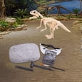 thumbnail image 4 of de excavación de de , actividad de paleontología y arqueología, excavación de bricolaje, excavación para cumpleaños, regalos d - tiranosaurio, 6.5x4.72x1.18 pulgadas Hugo kits de excavación de dinosaurios, 4 of 9