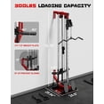 thumbnail image 4 of Cable Crossover Machine, Lat Pulldown Cable Training for Home Gym Station, Wall Mounted Pulley Tower functional trainer with Adjustable 18 Positions Dual Pulley System, 4 of 8