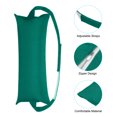 thumbnail image 4 of Uxcell Almohadas de Chaise al Aire Libre, Resistente al Agua con Correa Elástica Ajustable para Silla, 2 Paquete Verde Oscuro, 4 of 7