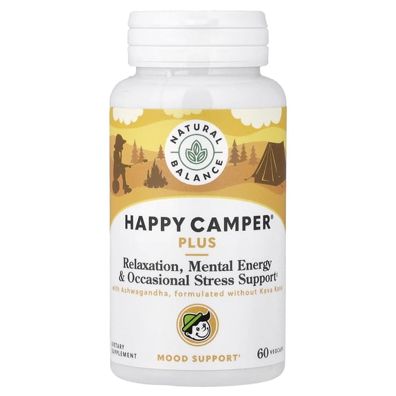 Natural Balance Happy Camper® Plus, 60 VegCaps