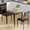 MDF, variante sur Ourlova Ensemble de Salle à Manger 5 Pcs Style Industriel Ensemble de Table et Chaises pour 4 Ensemble de Table de Cuisine pour Salle à Manger Cuisine Appartement