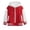 Red, variant on Coerni Girls & Boys Hooded Baseball Jacket Contrast Long Sleeve Button Down Varsity Jacket Casual Versatile All-Weather Preppy Outerwear