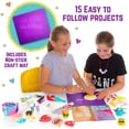 thumbnail image 3 of Ultimate Modeling Clay Kit 100 Piece Polymer Clay for Kids, Air Dry Clay for Kids No Oven - Crafts for Girls 8-12 Years., 3 of 5
