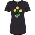 thumbnail image 3 of Inktastic Yellow Buttercup Flowers Women's T-Shirt, 3 of 5