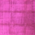 thumbnail image 1 of Ahgly Company Indoor Square Oriental Pink Traditional Area Rugs, 6' Square, 1 of 4